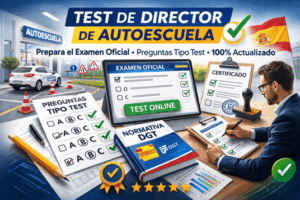 Los mejores test de director de autoescuela